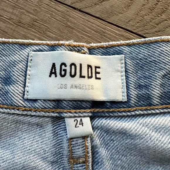 90 mid rise agolde jeans 💙 - Picture 4 of 7